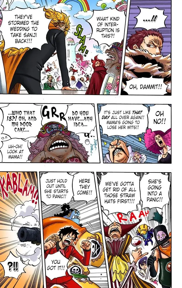 One Piece Digital Colored Chapter 864 image 05